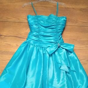 Turquoise Party Dress